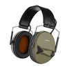 Defender Safety DECITECH E1 Active Hearing Protection, Over the Head Earmuffs NRR 24  Forest Green DCT-E1-02